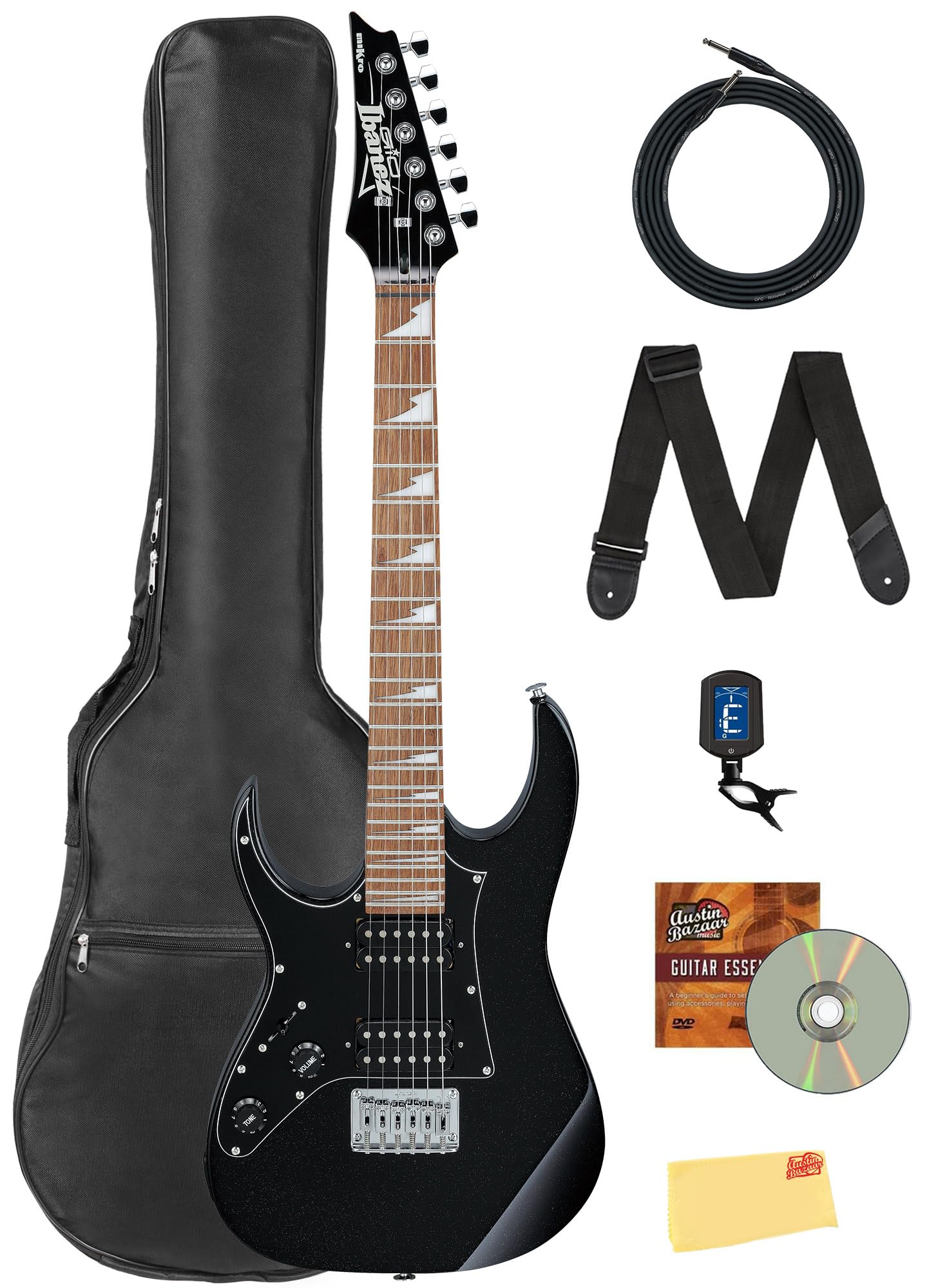 Amazon.com: Ibanez GRGM21L RG Gio miKro Short-Scale Electric